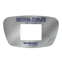 Michael Phelps Swim Number Touch Overlay