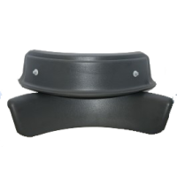 Charcoal, Wrap Around Pillow 