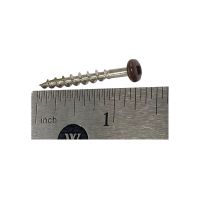 #6 x 1-1/4" Square Head Espresso Screw