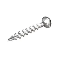 #6 x 1-1/4" Square Head Black Screw